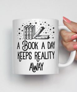 Knjiški moljac šolja za kafu