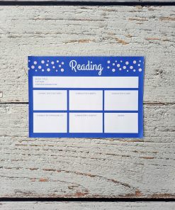 Knjižičica kutijica - reading tracker