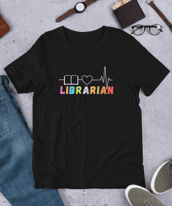 Knjižičica kutijica - Librarian T-shirt