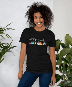 Knjižičica kutijica - Librarian T-shirt