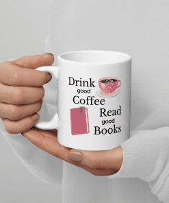Bela solja za kafu - drink good coffee read good books