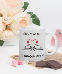 Šolja Volim te od prve do poslednje stranice